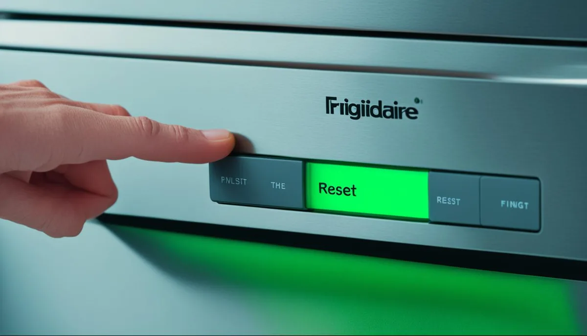 Frigidaire dishwasher reset procedure