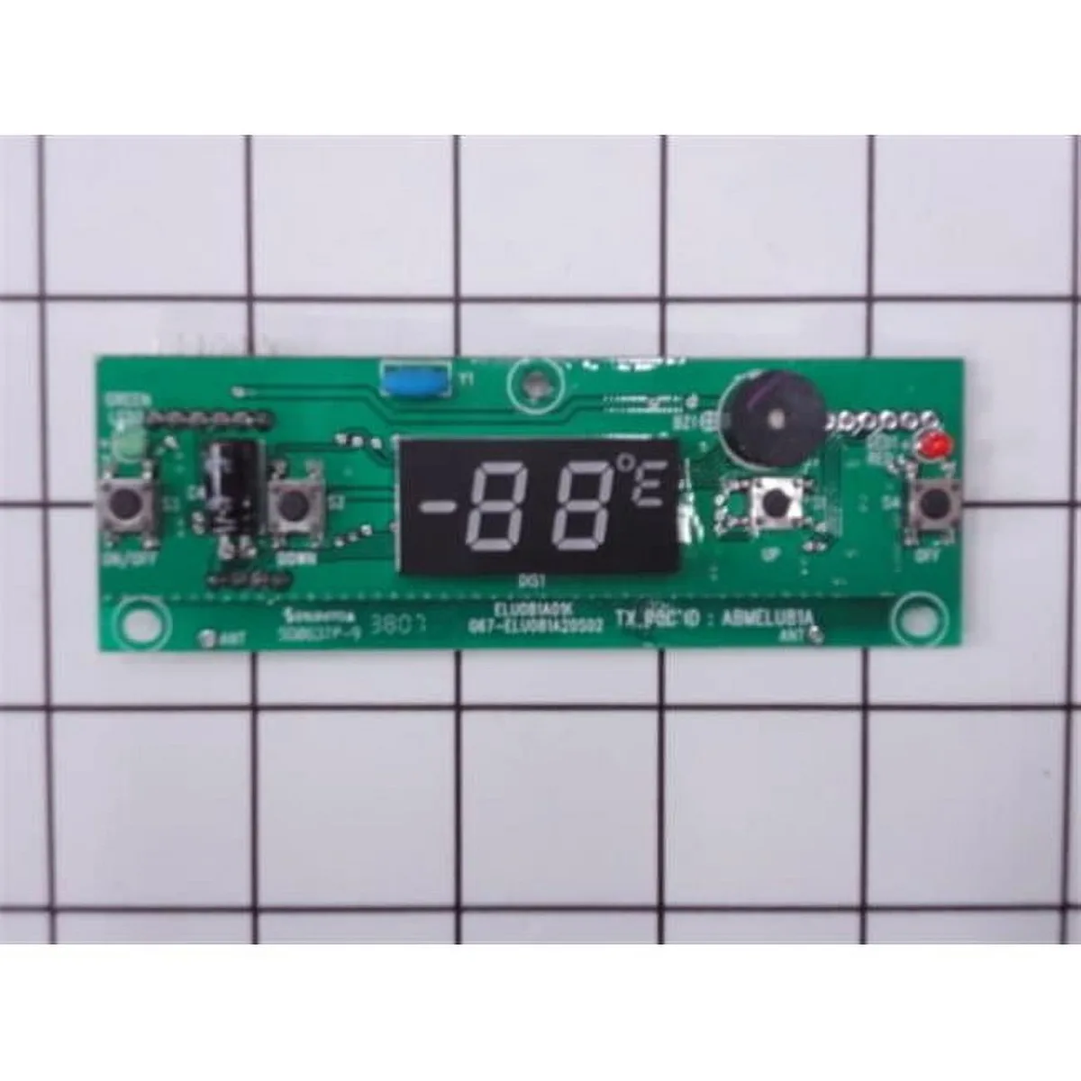 Frigidaire error code LED display