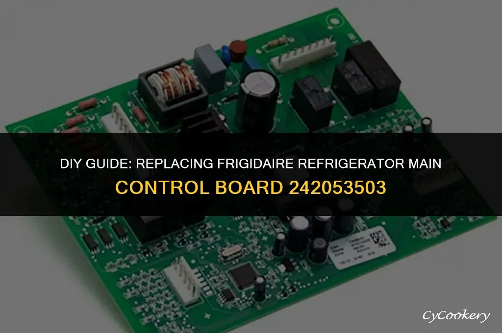 Frigidaire Refrigerator Control Board Troubleshooting