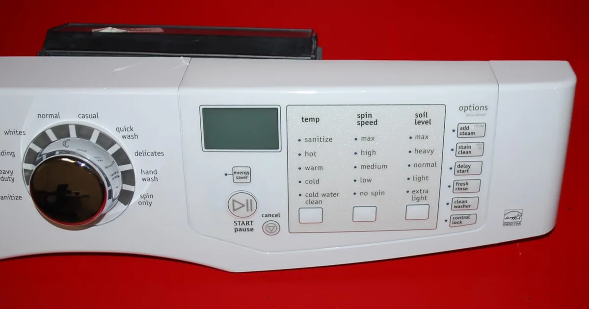 Frigidaire Washer Code E20