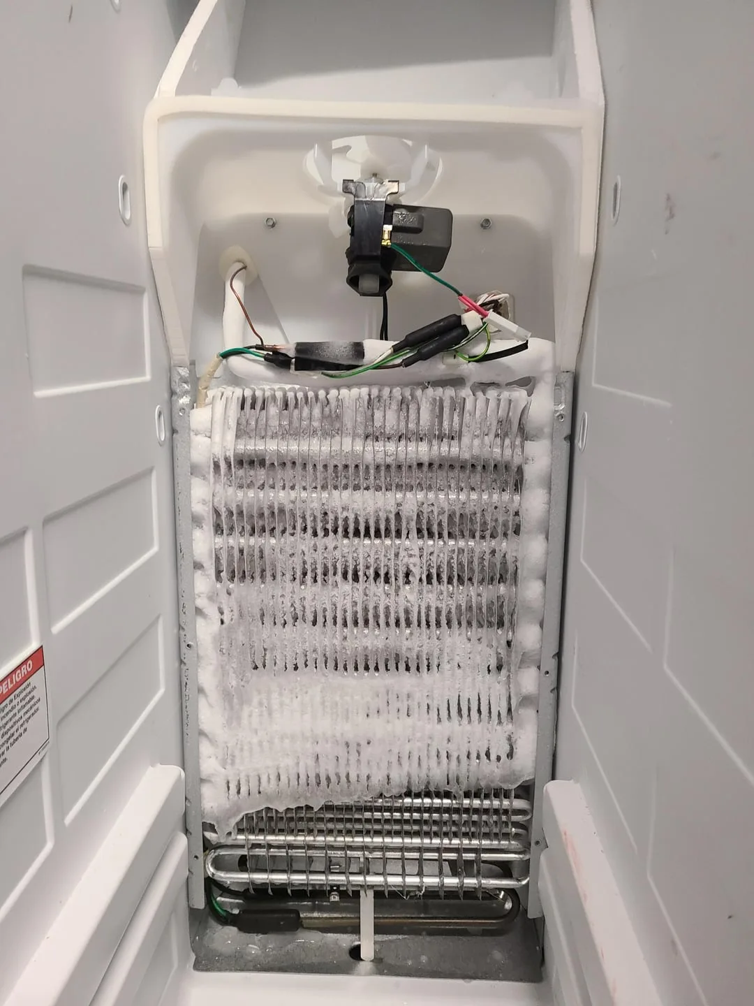 Frost buildup