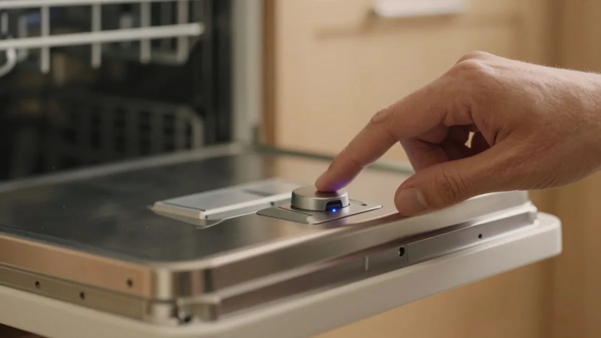 GE dishwasher reset procedure buttons