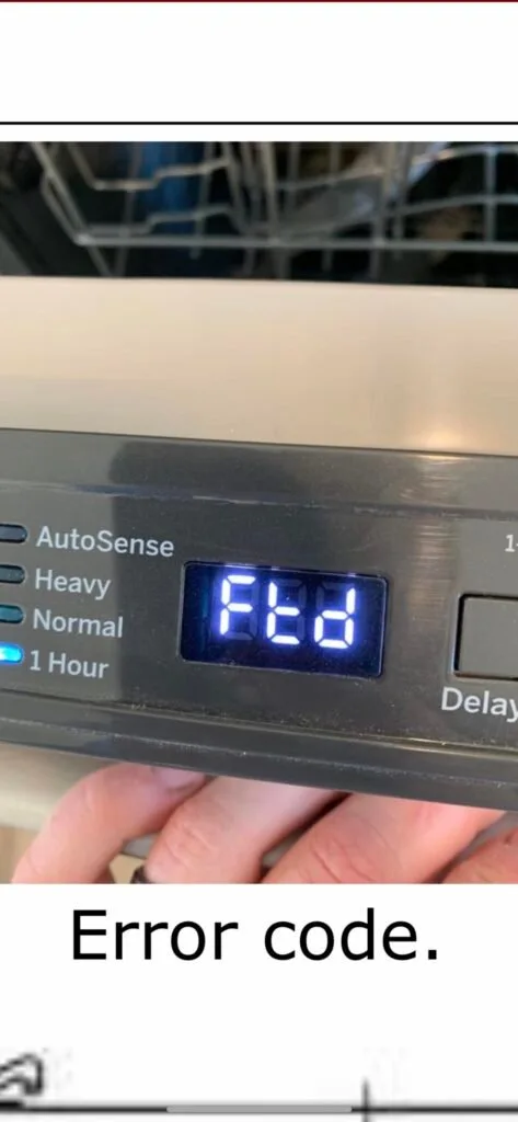Ge Dishwasher Troubleshooting Codes