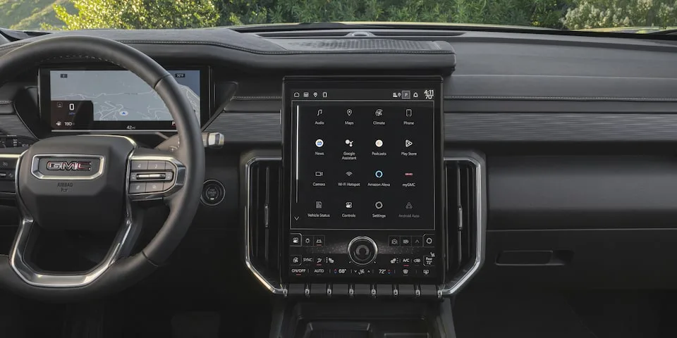 GMC Acadia infotainment system