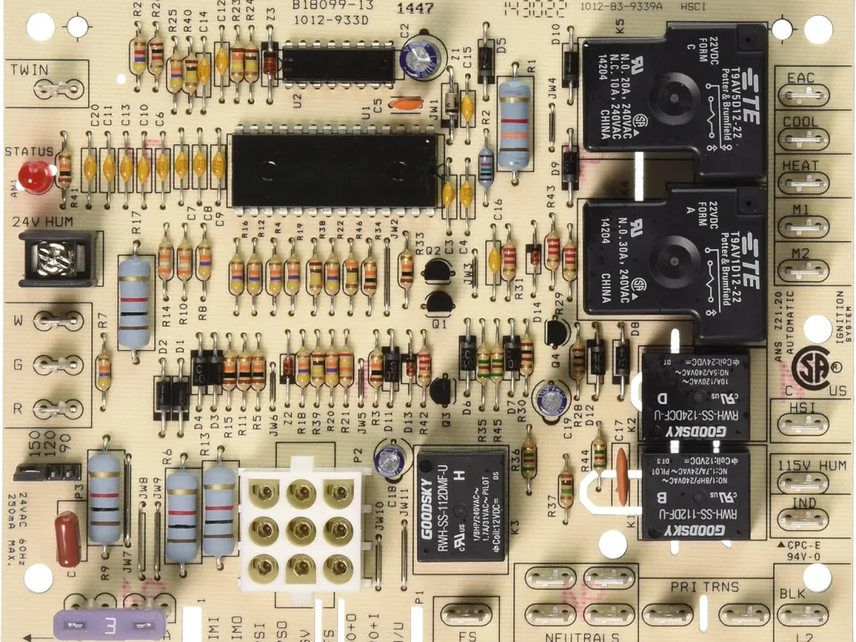 Goodman furnace control board LED diagnostics