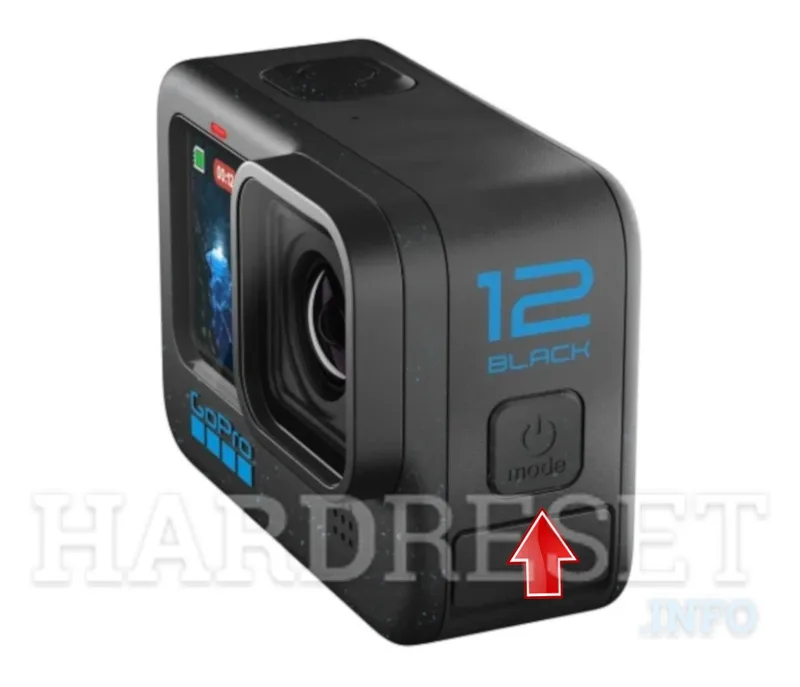GoPro HERO12 Black force reset