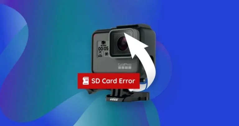 GoPro HERO9 SD card error