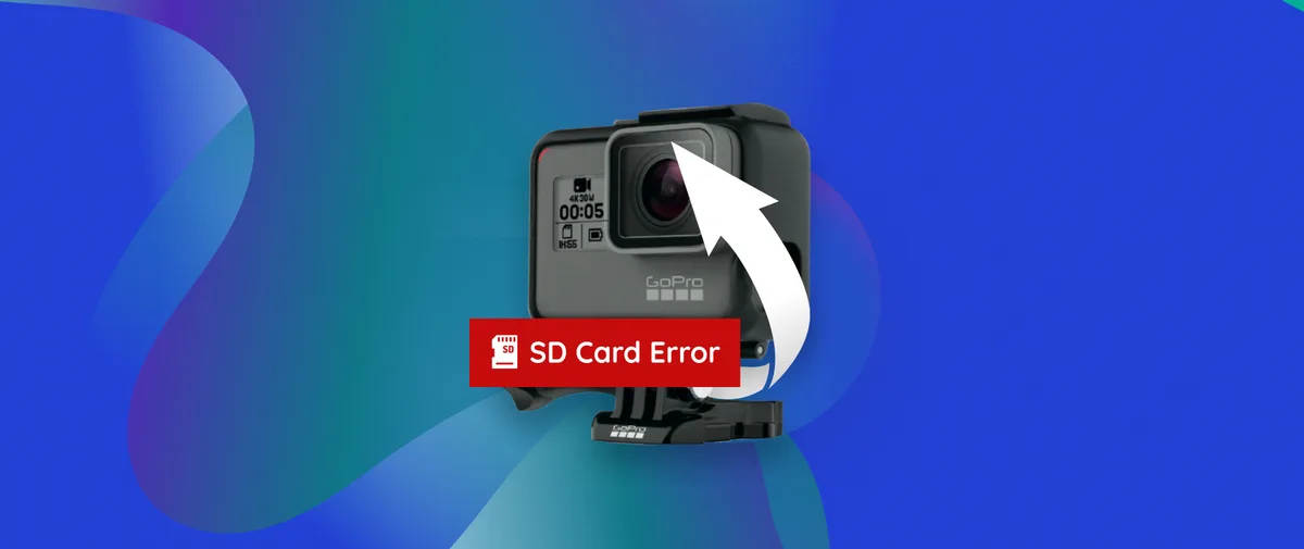 GoPro SD card error decision tree