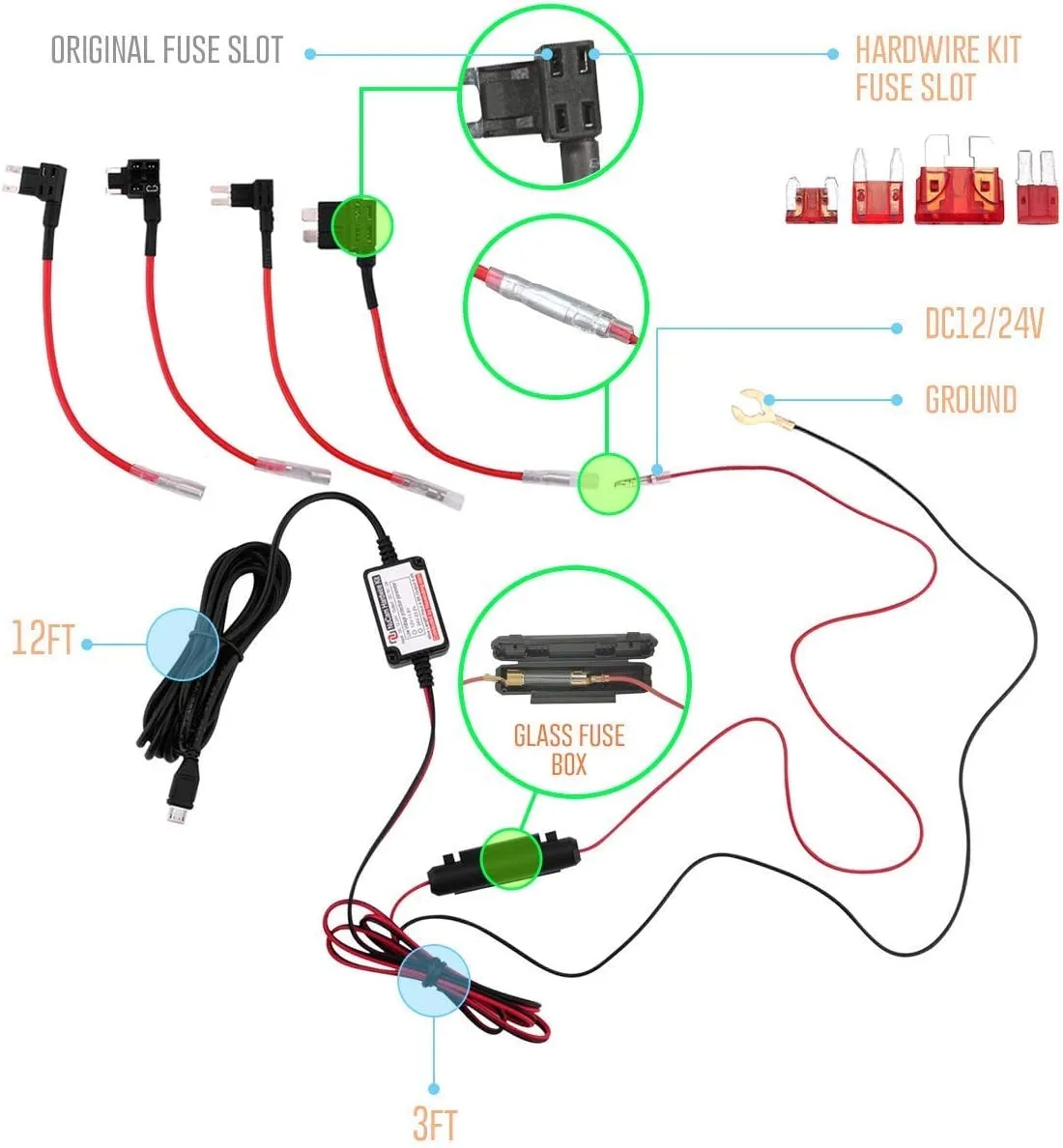 hardwiring kit installation
