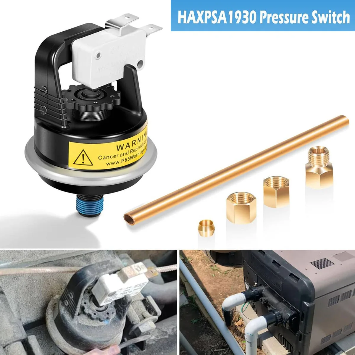 Hayward pool heater pressure switch