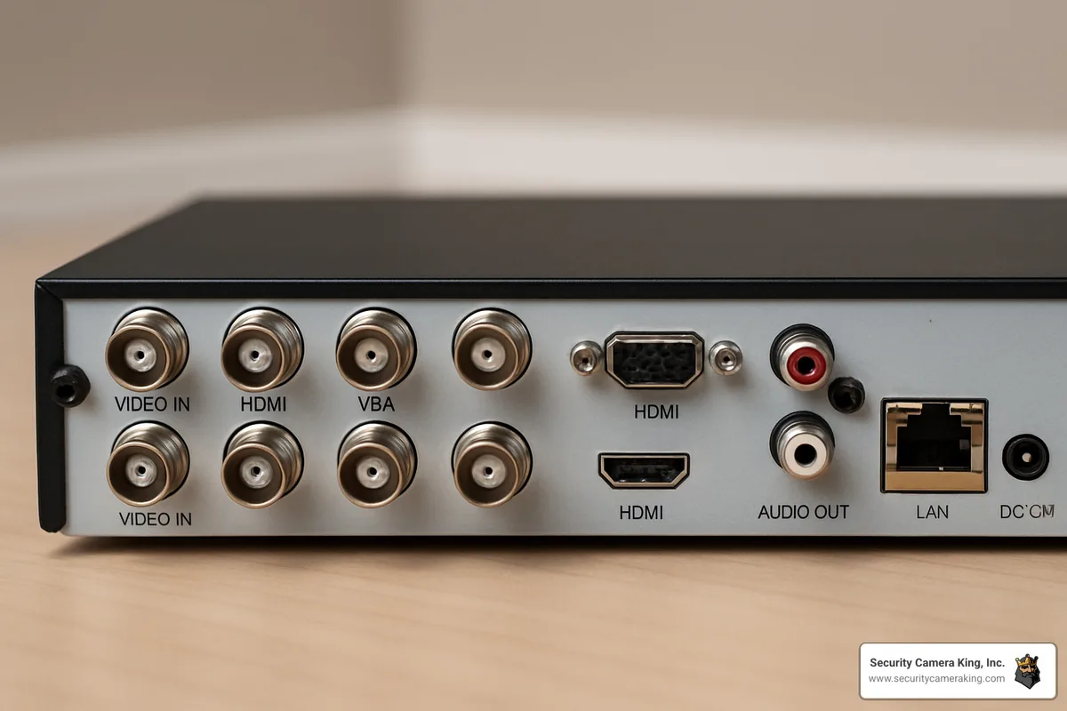 HDMI cable connection