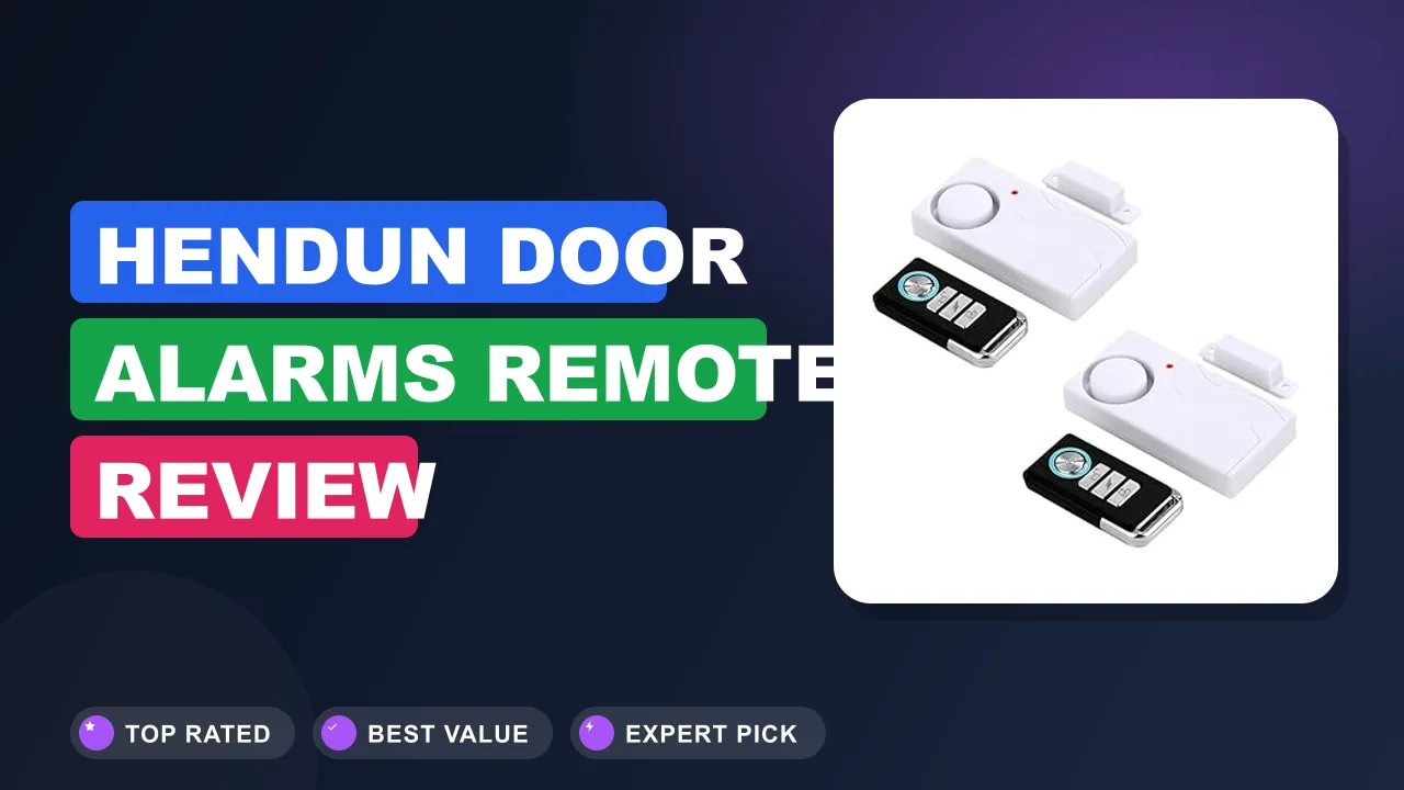 Hendun Door Alarms Remote Review