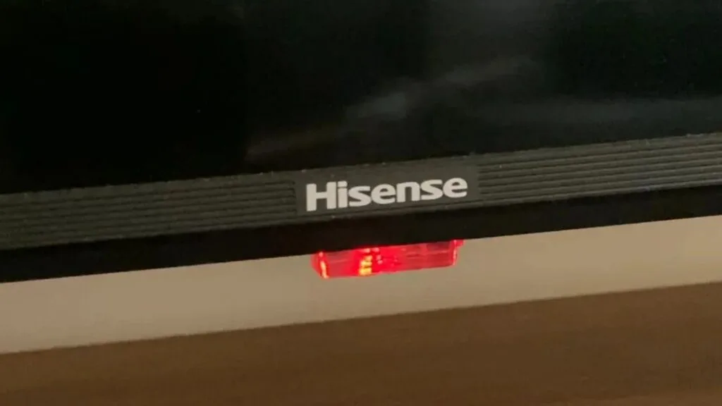 Hisense Tv Flashing Red Light