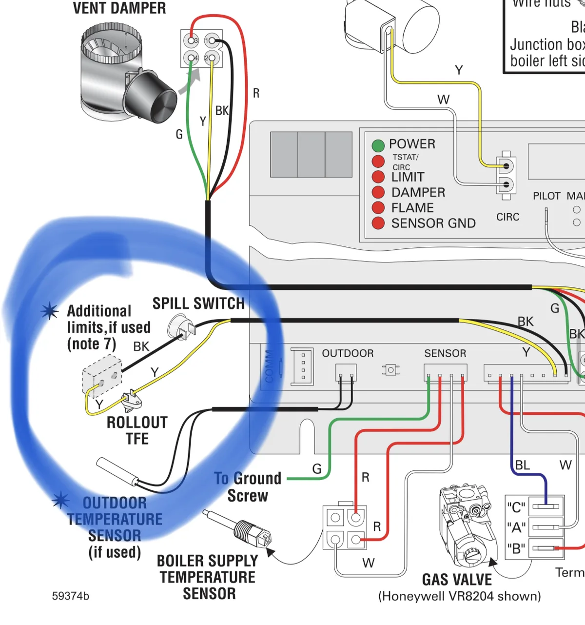 Honeywell error code flashing light
