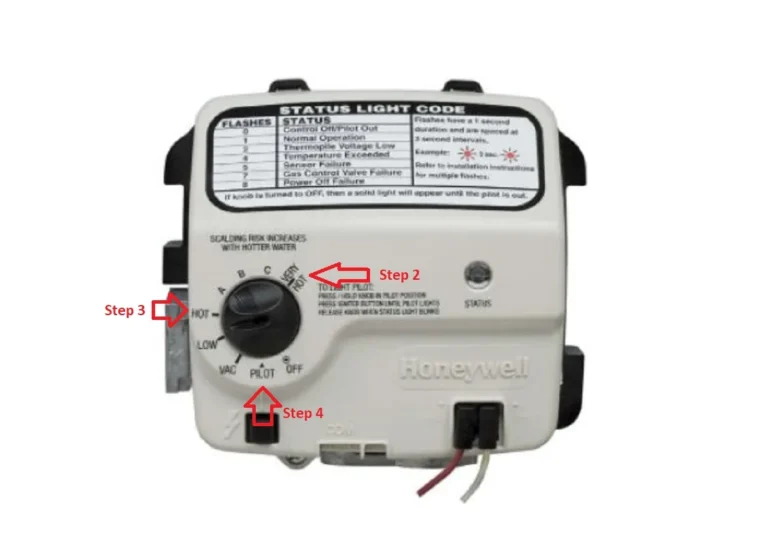 Honeywell Hot Water Heater Status Light Blinking
