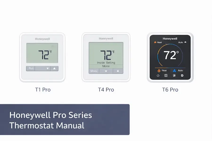 Honeywell thermostat model comparison
