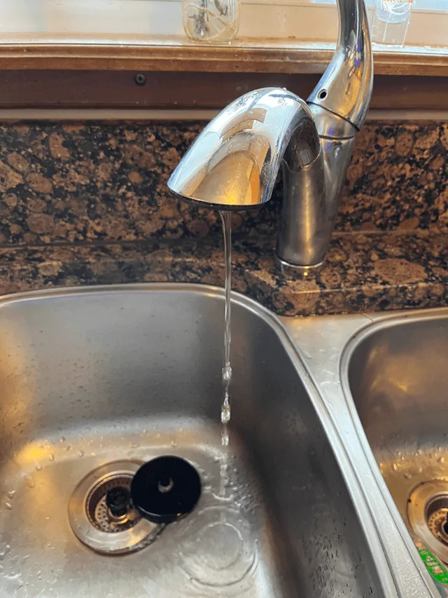 Hot Water Pressure Low But Cold Fine In Kitchen Sink