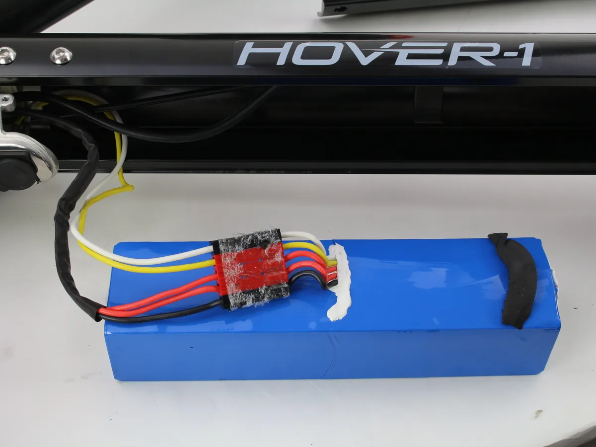 Hover-1 battery compartment