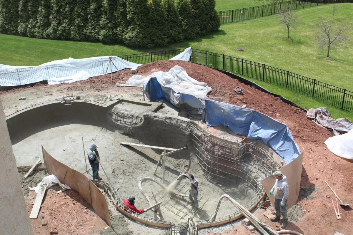 How Long After Gunite Can You Tile