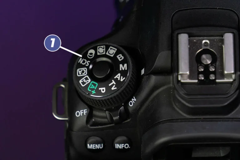 how to change DSLR camera settings