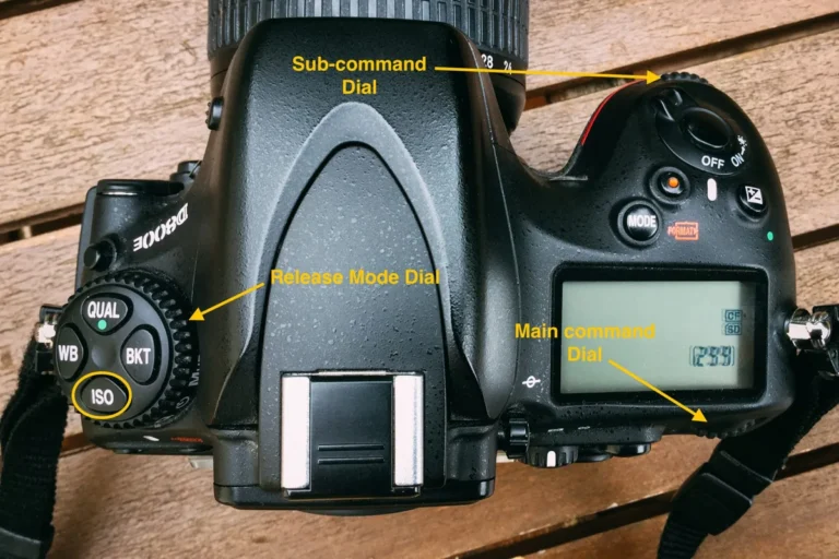 how to change ISO on DSLR camera