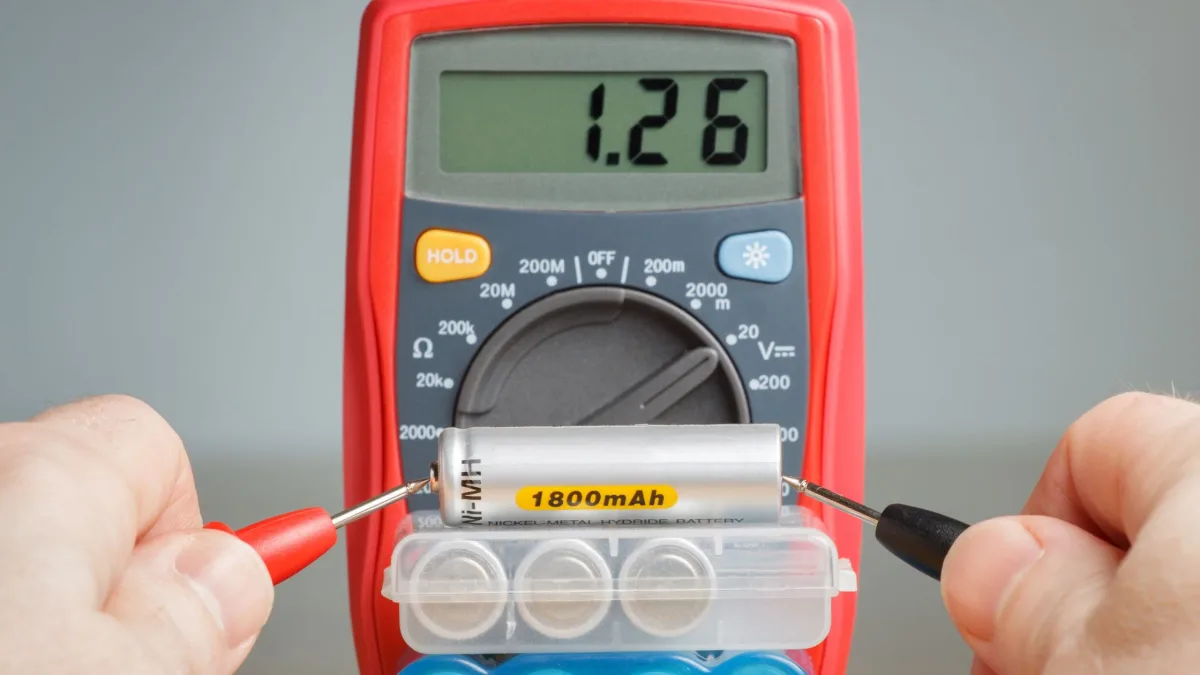 how to check trail camera battery