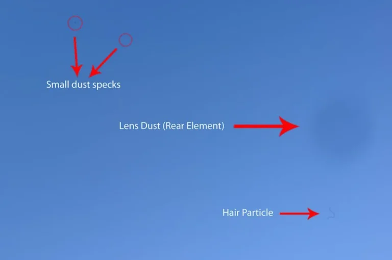 how to clean a DSLR camera sensor