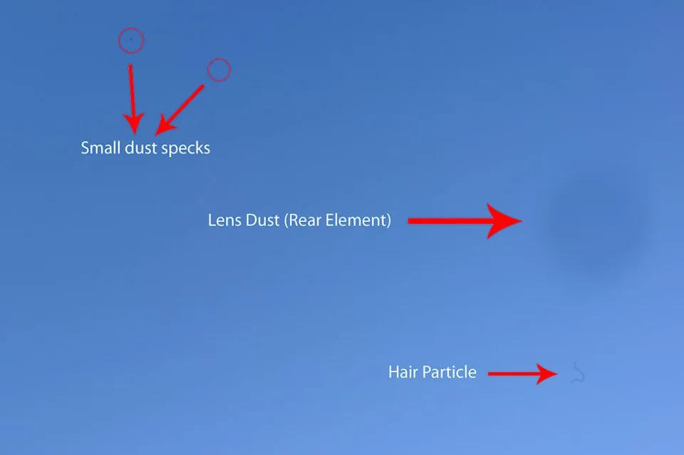 how to clean a DSLR camera sensor