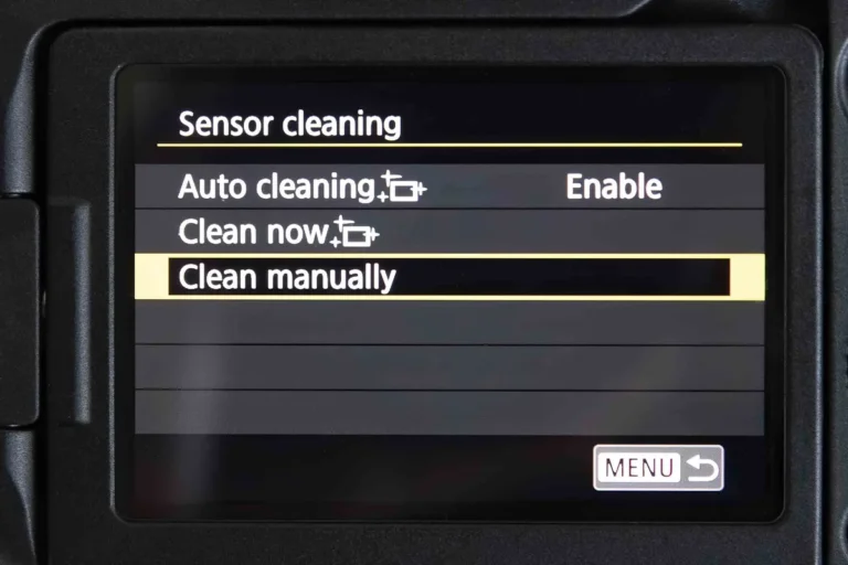 how to clean a mirrorless camera