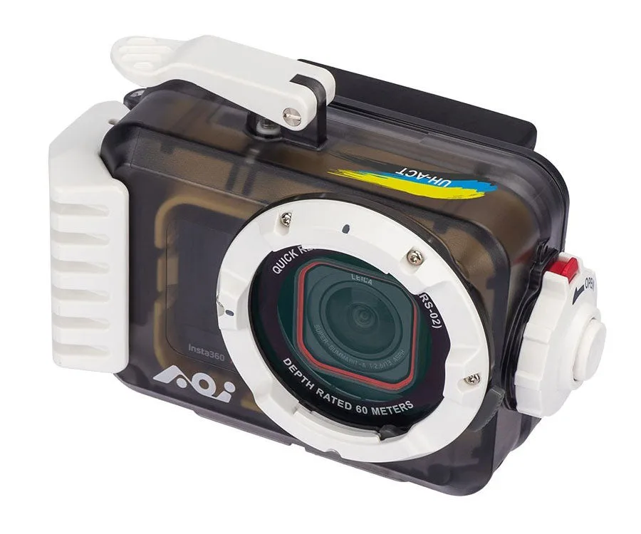 how to clean action camera housing