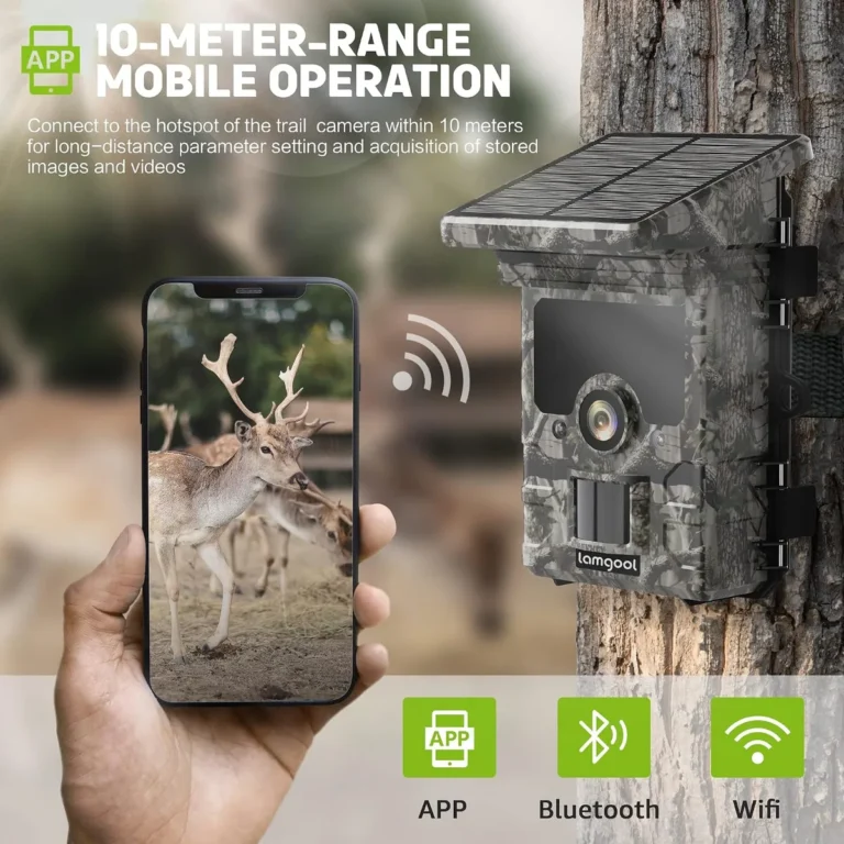 how to connect trail camera to smartphone