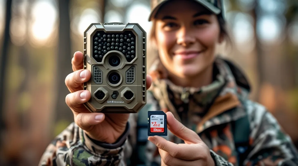 how to format trail camera SD card
