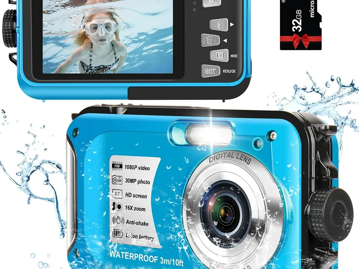 how to format underwater camera SD card