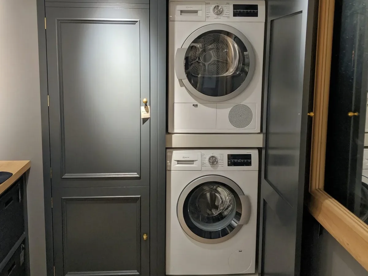 How To Hide Washer And Dryer In Kitchen