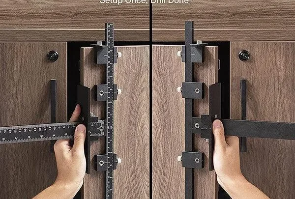 How To Install Cabinet Handles With A Template