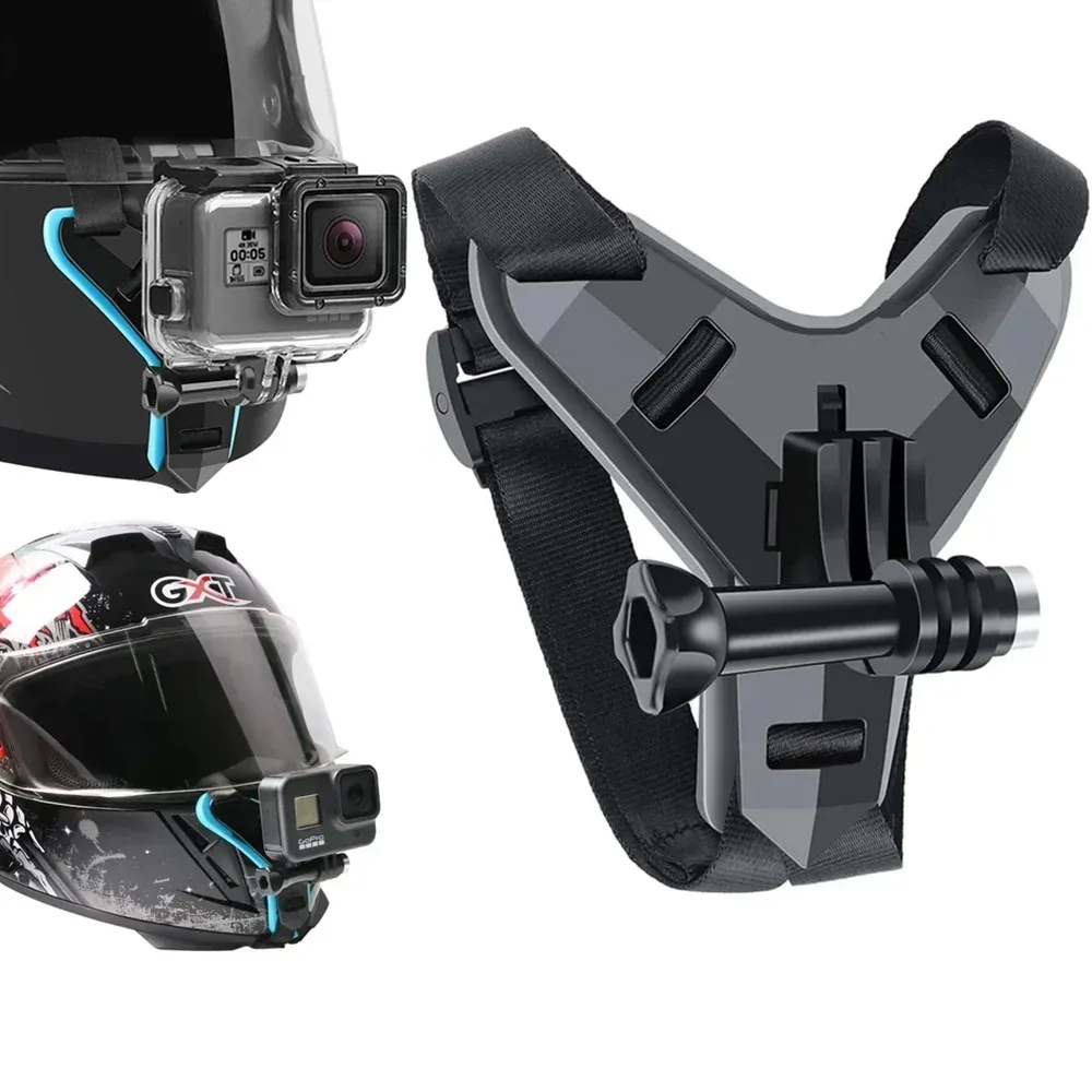 how to mount action camera on helmet