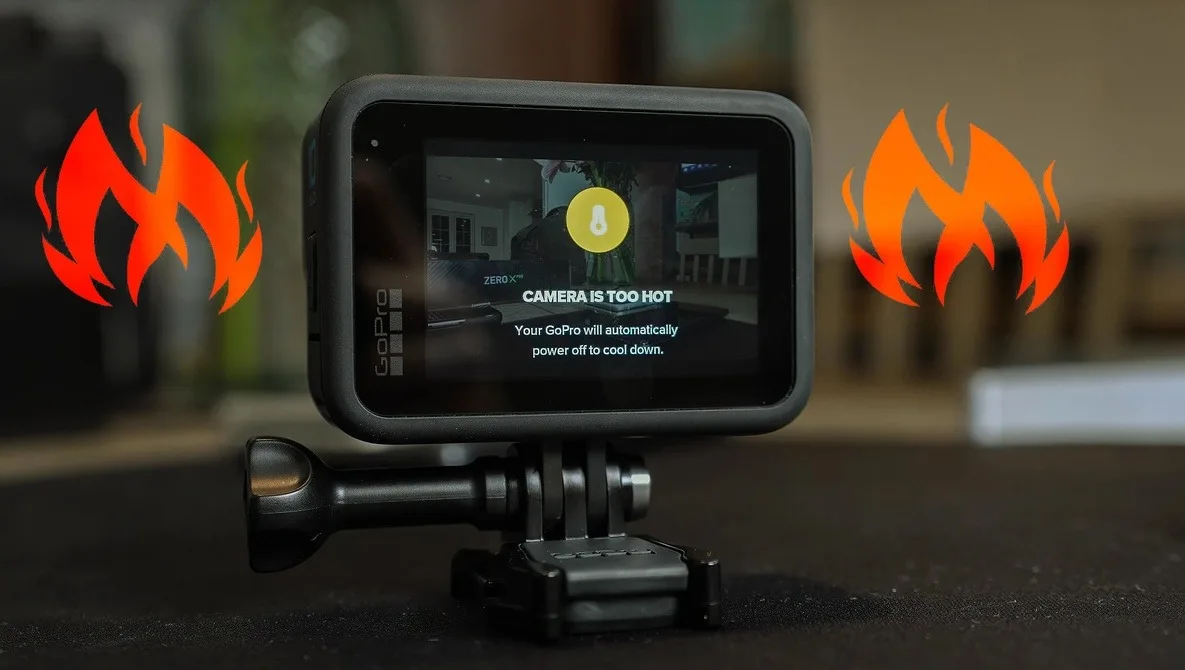 how to prevent action camera overheating