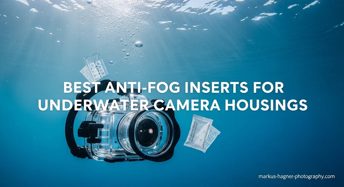 how to prevent underwater camera fogging