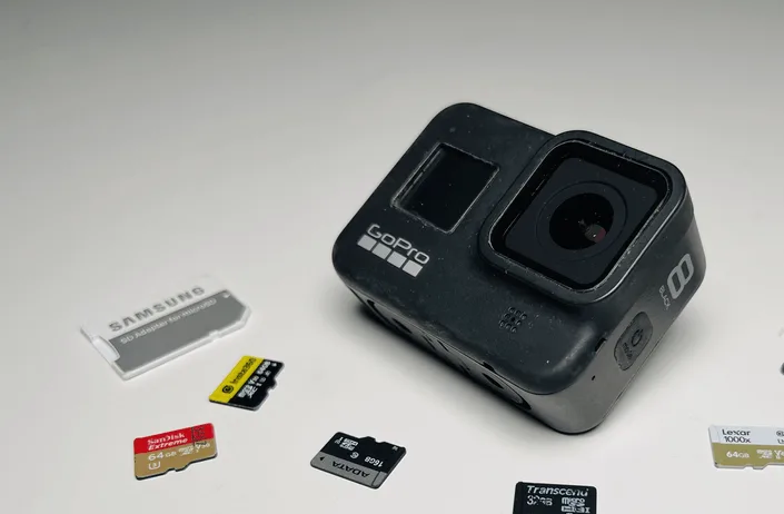 how to recover action camera videos
