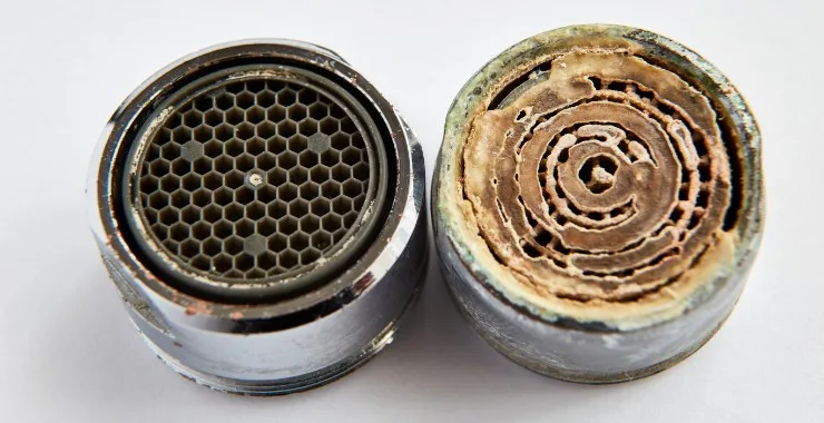 How To Remove Hard Water Deposits From Faucet Aerator