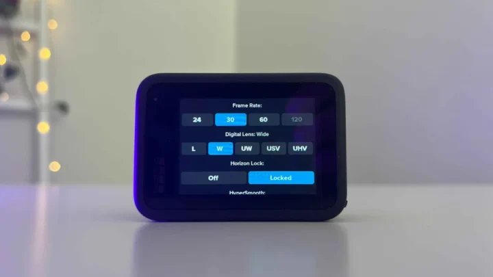 How to Set Action Camera Frame Rate