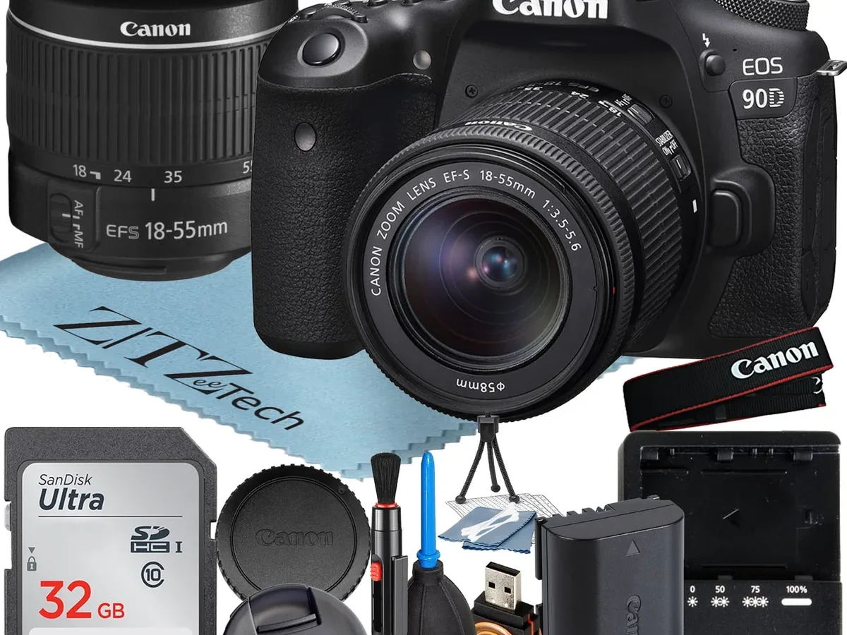 how to set up a DSLR camera