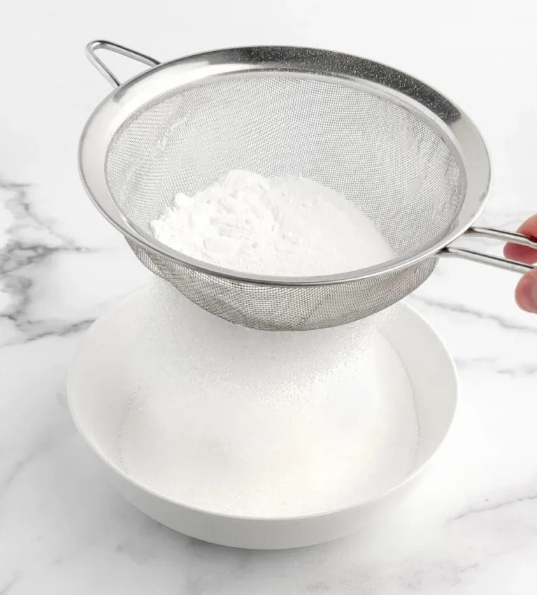 How To Sift Powdered Sugar Without A Sifter