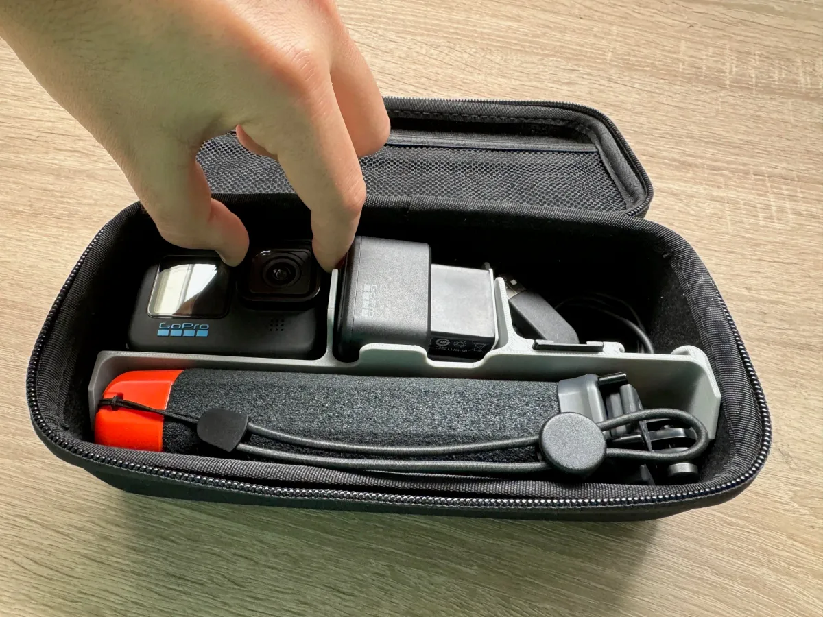 how to store an action camera
