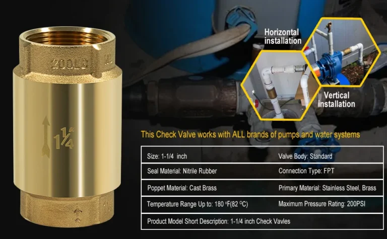 How To Unstick A Well Check Valve