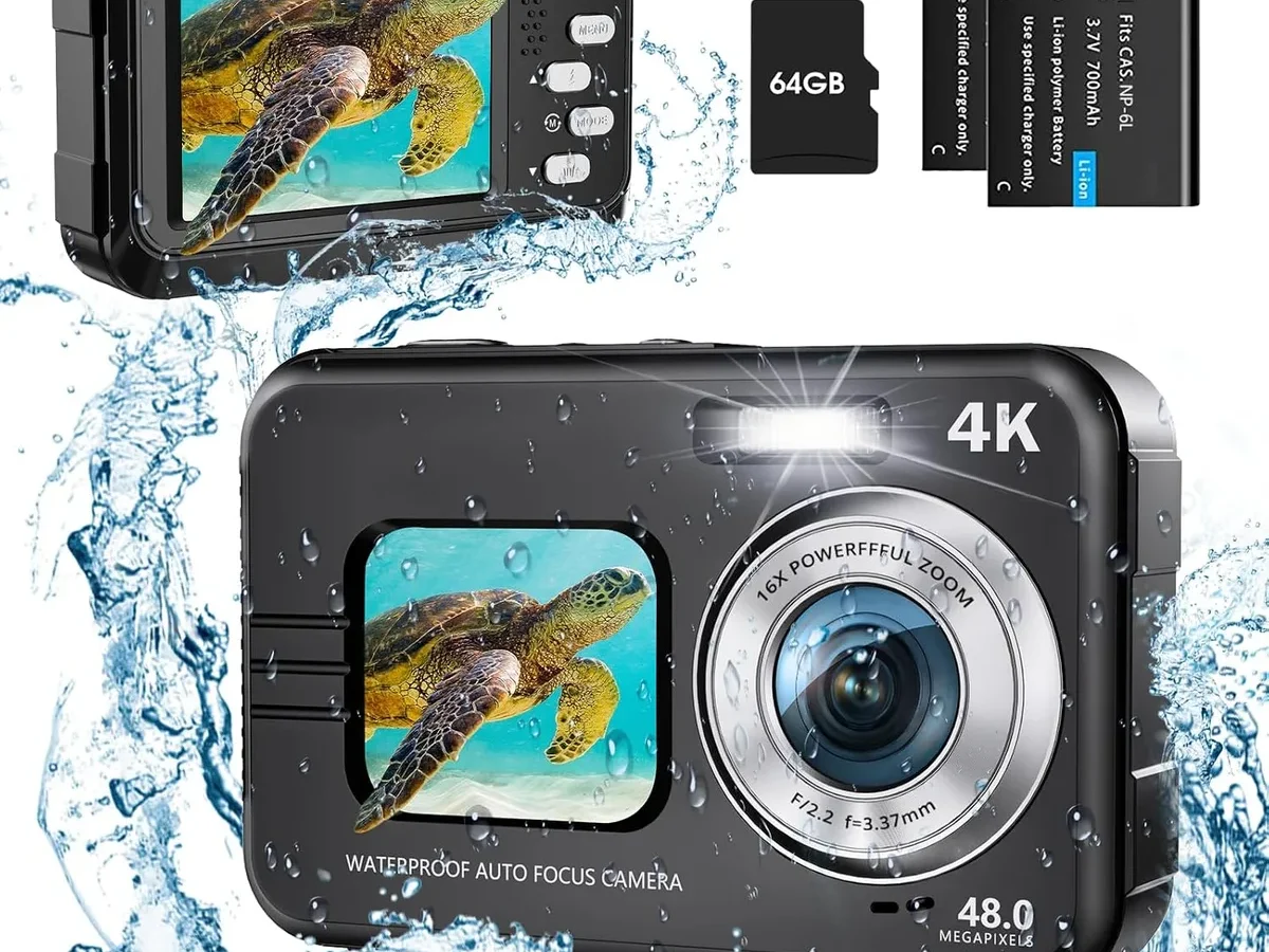 how to use a waterproof camera