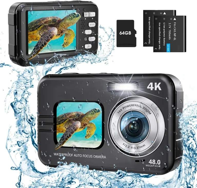 how to use a waterproof camera