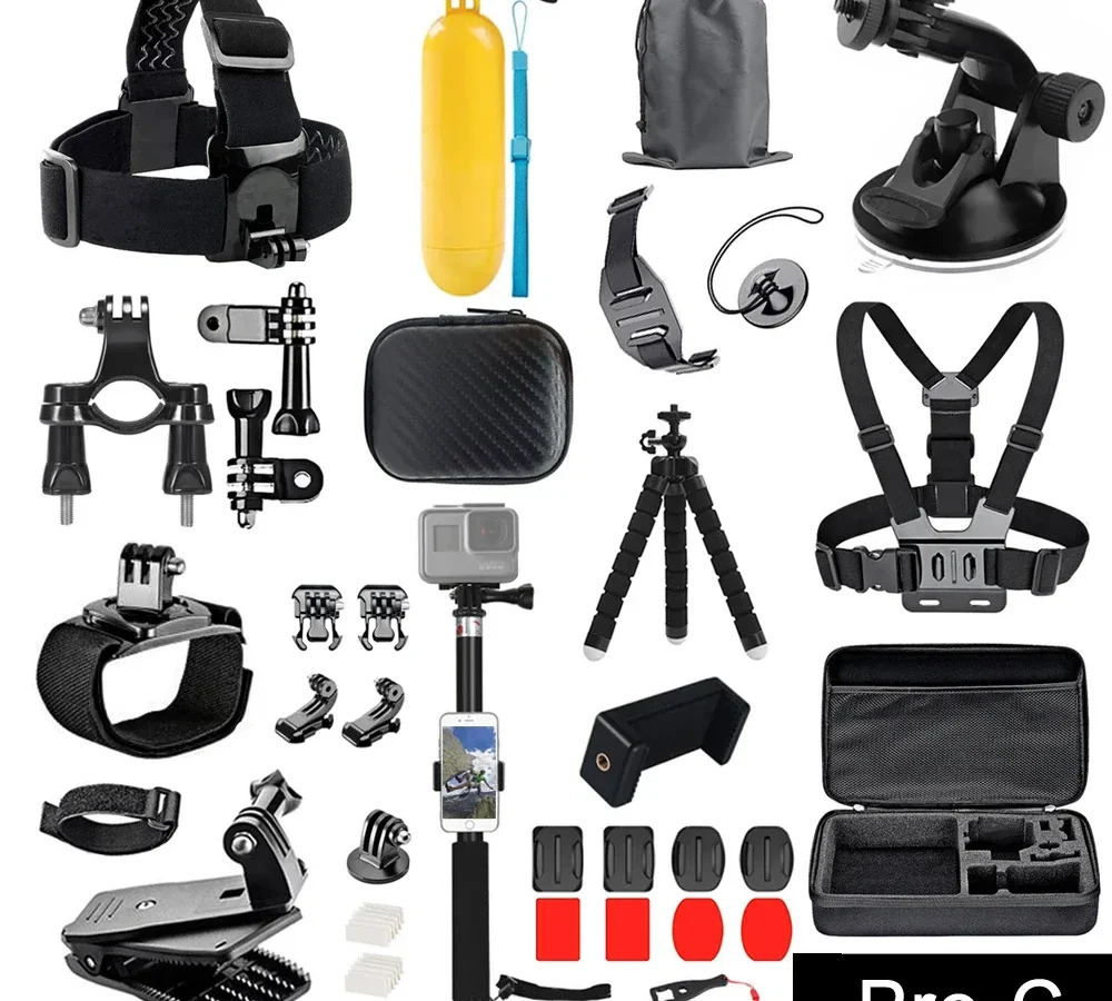 how to use action camera accessories