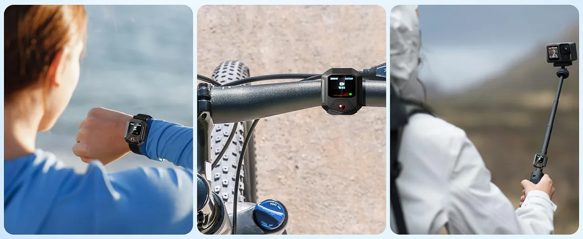 how to use action camera remote