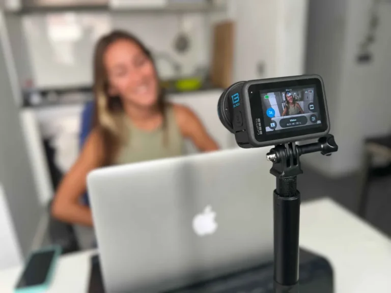 how to use action camera webcam mode